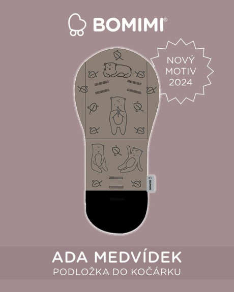 Podložka Ada Medveď Bomimi