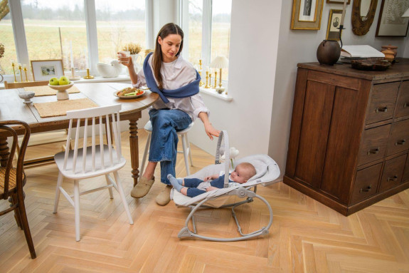 Vibračné lehátko s melódiami Lapis MoMi