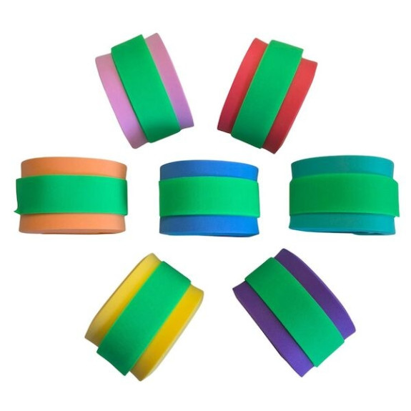 Nadľahčovacie rukávy neón zelený zips 550 x 100 x 15 mm Matuška Dena