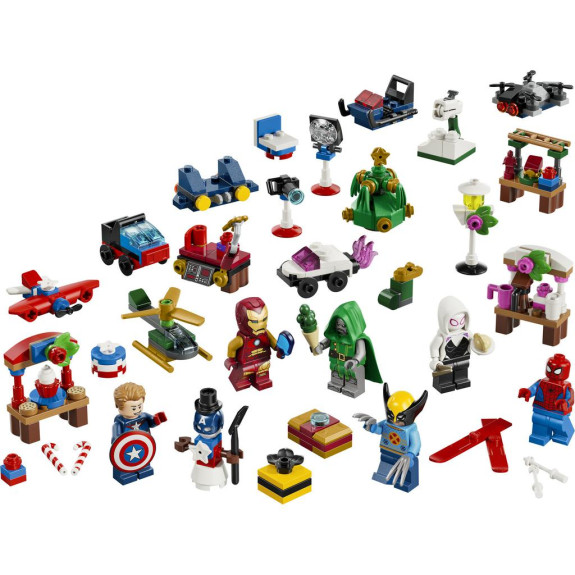 Adventný kalendár Marvel 2026 Lego