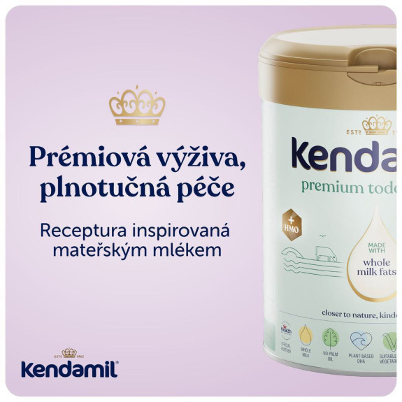 Kendamil Premium 3 HMO+ (800 g) EXPIRÁCIA 3.10.2026