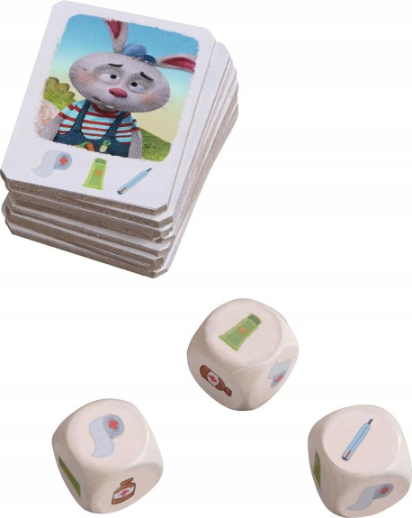 Mini hra kartová Malý lišiak - zverolekár Haba