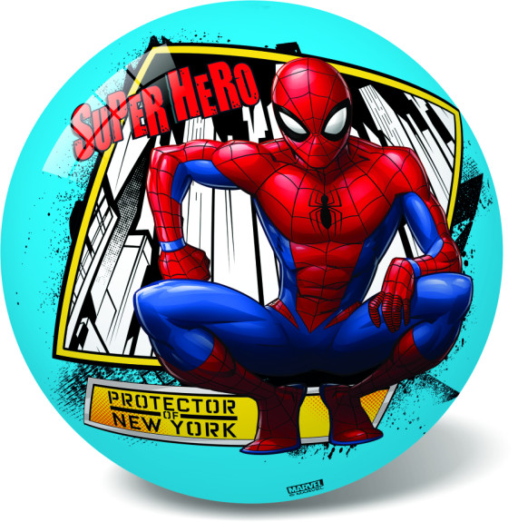 Lopta Spiderman gumová - nenafúknutá 23 cm