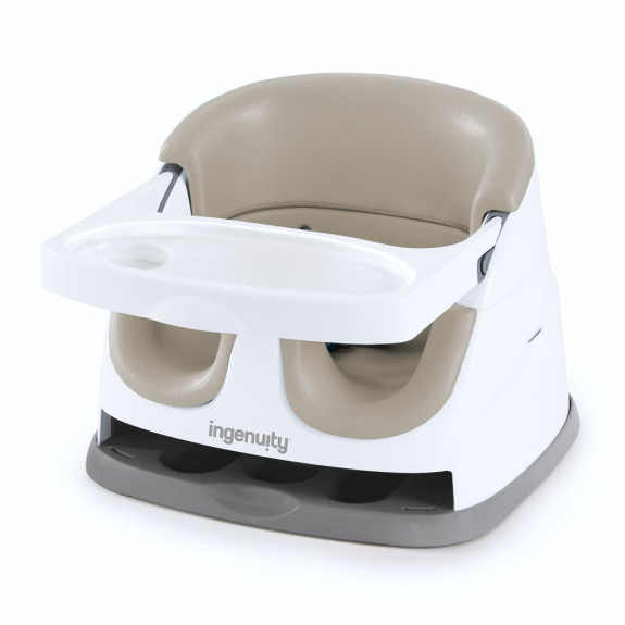 INGENUITY Podsedák na jedálenskú stoličku 2v1 Baby Base 6m+, do 22 kg