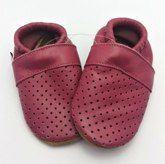 Kožené capáčky 12-18 m (21) 13,3 cm Afelo