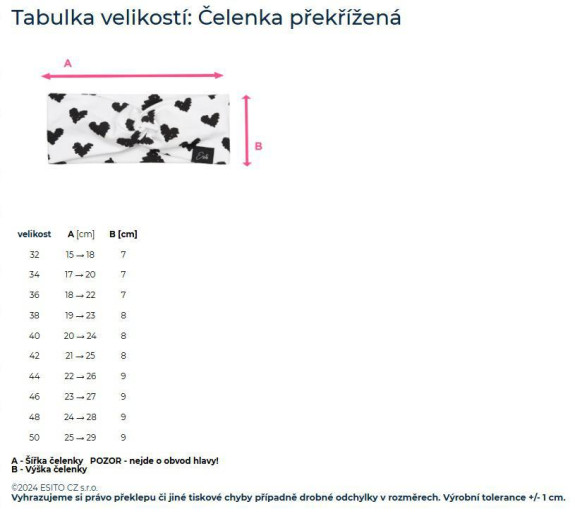 Čelenka do vlasov Ruženka Esito