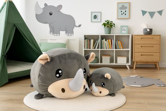 Mamička s mláďatkom - set plyšových hračiek 20 a 40 cm Magic Baby
