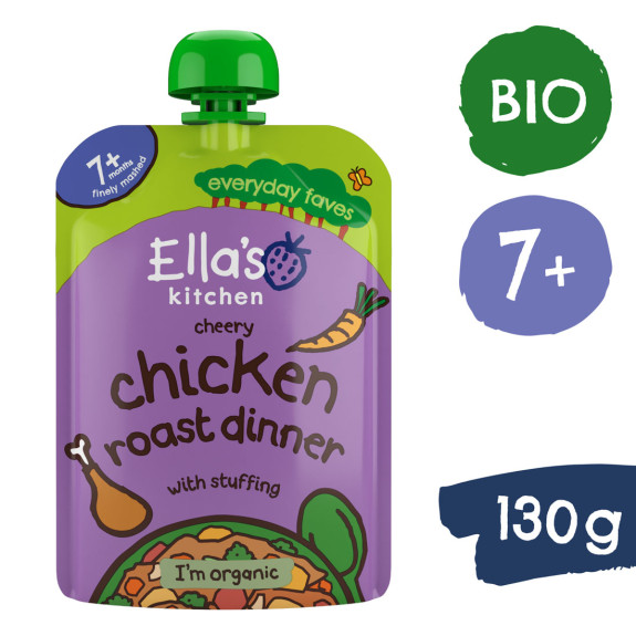 BIO Pečené kura s plnkou 130 g Ella's Kitchen