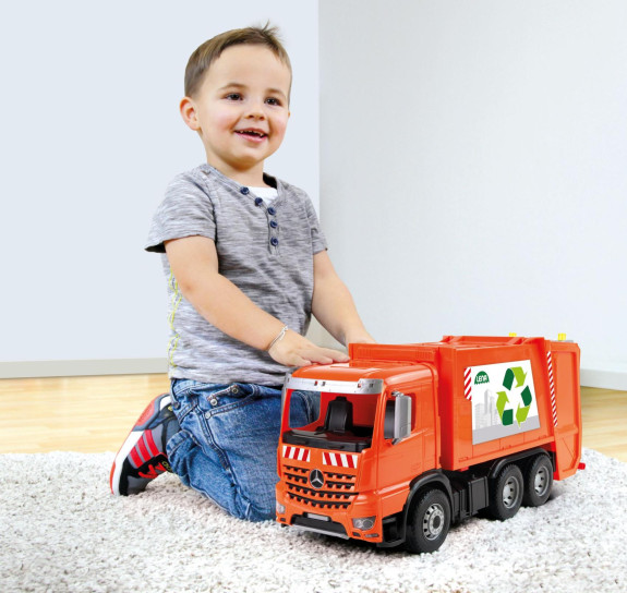 Auto smetiarka Worxx plast 53 cm Mercedes Arocs