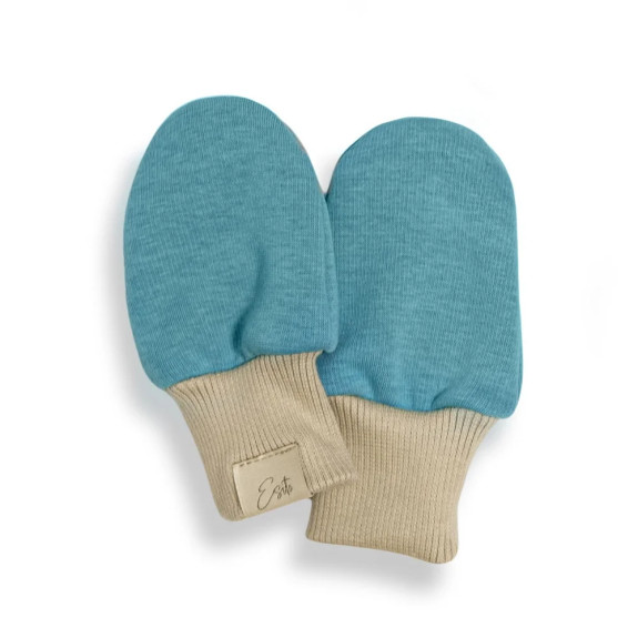 Detské rukavice zateplené Warmkeeper Teal modré Esito
