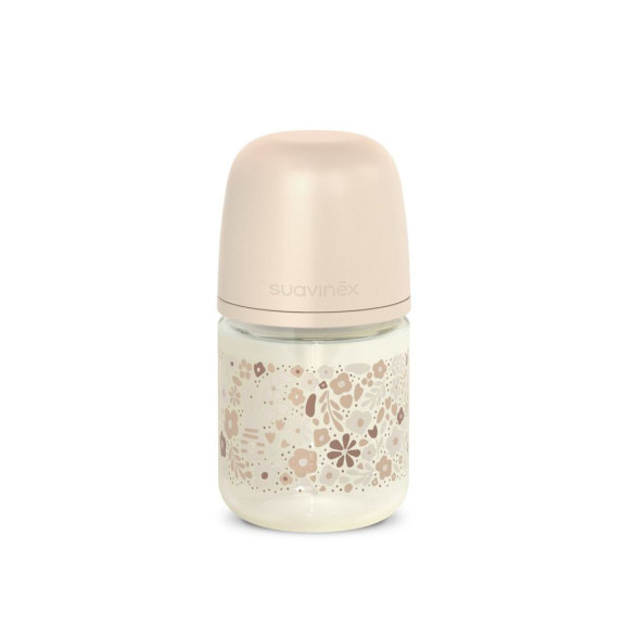 Fľaša sklo 120 ml fyziologická SX PRO +0 SF Wonderland New Suavinex