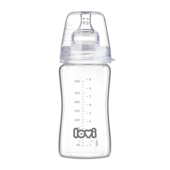 Fľaša sklenená 250 ml Lovi