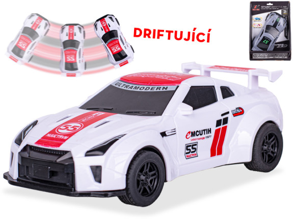 Auto driftujúce 16 cm na zotrvačník