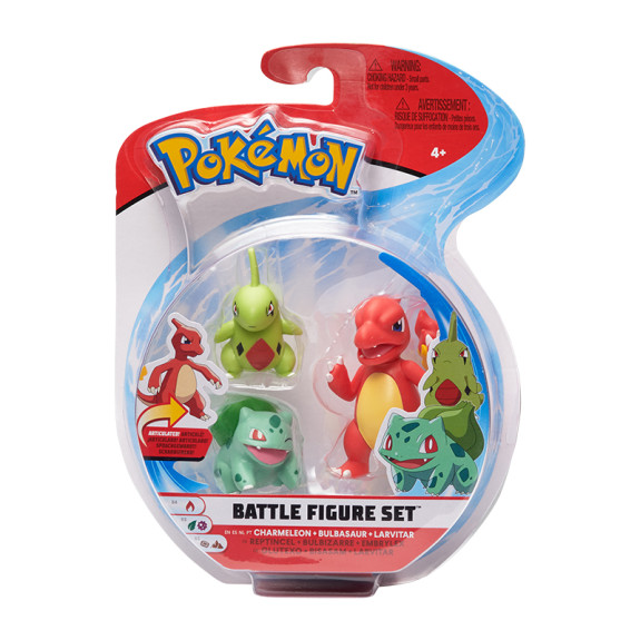 Pokémon figúrky, 3-pack