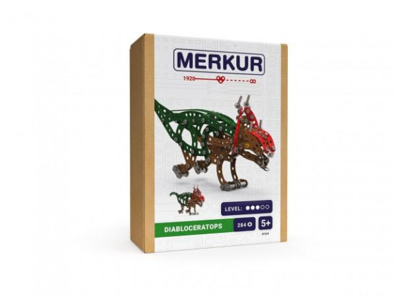Stavebnica Diabloceratops 284 ks v krabici 13x18x5 cm Merkúr