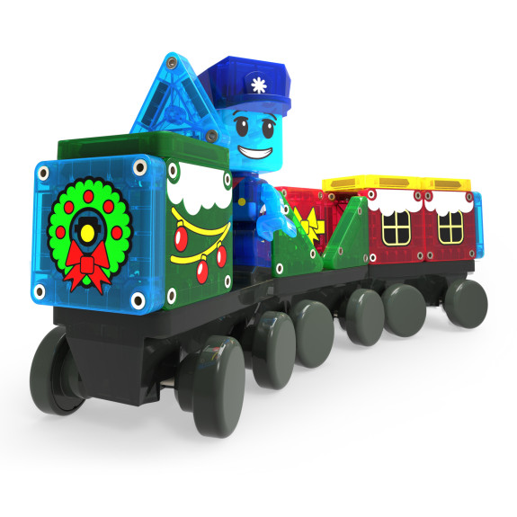 Magnetická stavebnica Adventný kalendár 34 dielov Magna Tiles
