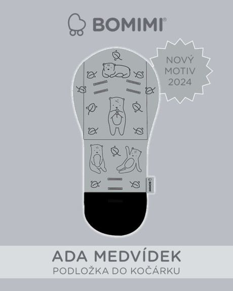 Podložka Ada Medveď Bomimi