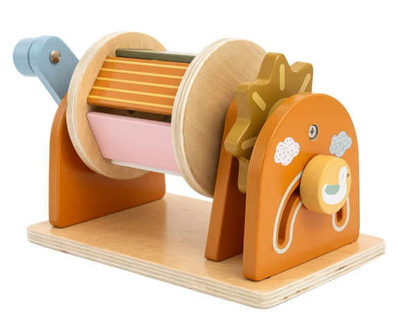 Otočný senzorický bubon s kartičkami 2Kids Toys