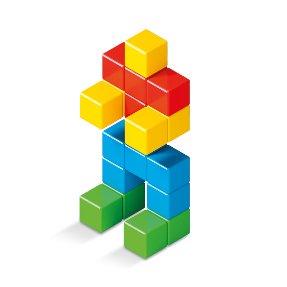 Geomag Magicube Full Color 24 dielikov