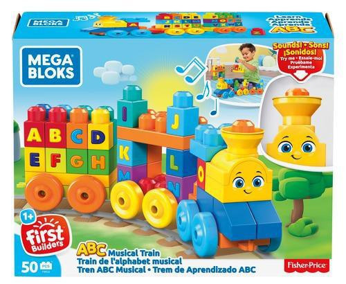 Mega Bloks Hudobný vláčik s písmenkami FWK22