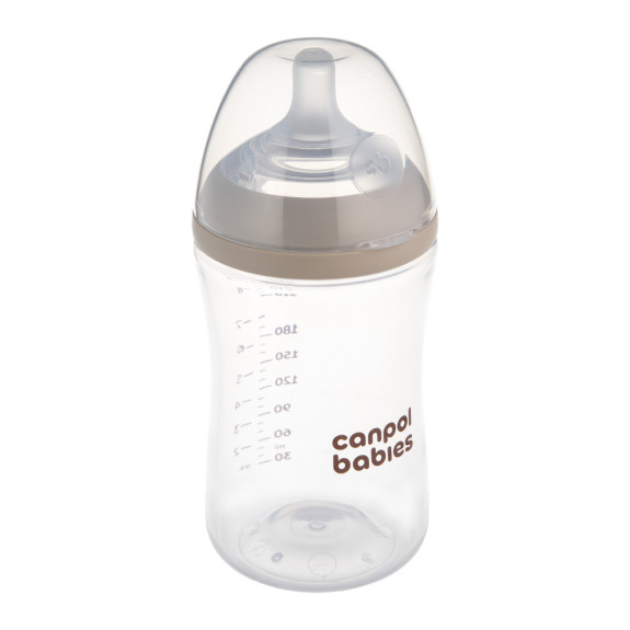 Fľaša antikoliková Natural Shape 260 ml Canpol babies