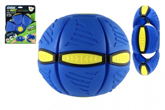 DiskLopta Hoď disk, chyť loptu! plast 22 cm