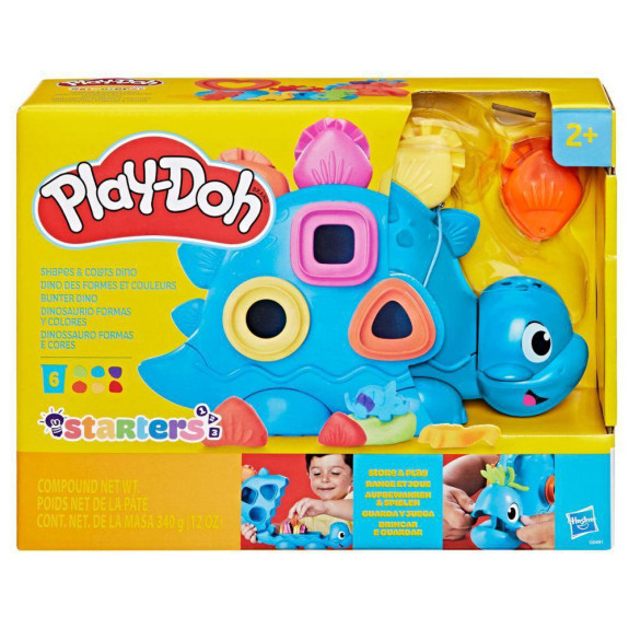 Play-Doh Tvary a farby Dino
