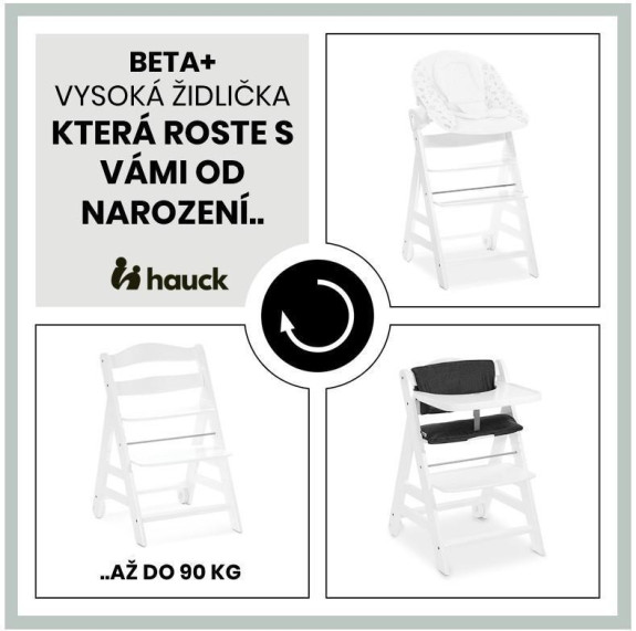 Drevená stolička Beta+ B Hauck