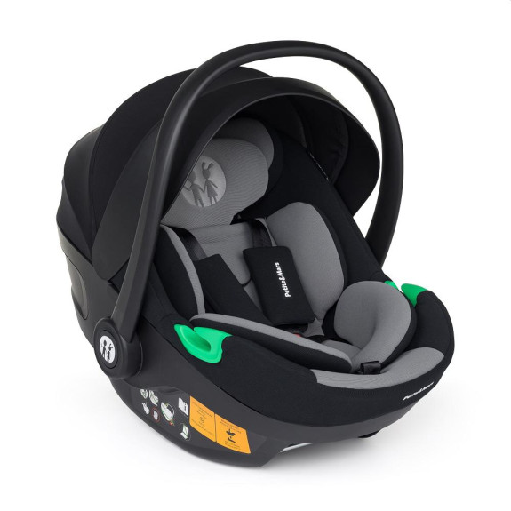 Autosedačka Core Pro i-Size Black Grey 40-87 cm (0-13 kg) Petite & Mars