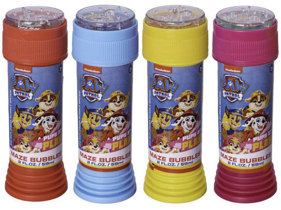 Paw Patrol bublifuk 11 cm 59 ml s labyrintom