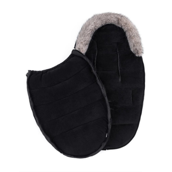 Set zimný fusak Comfy 4v1 + rukavice na kočík Petite & Mars