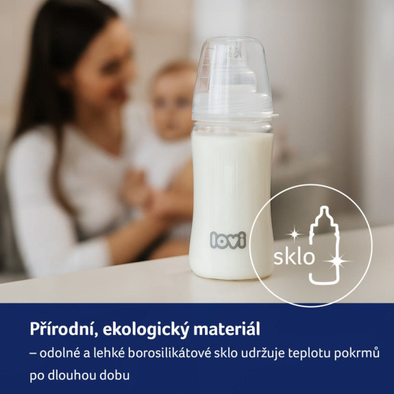 Fľaša sklenená 150 ml Lovi
