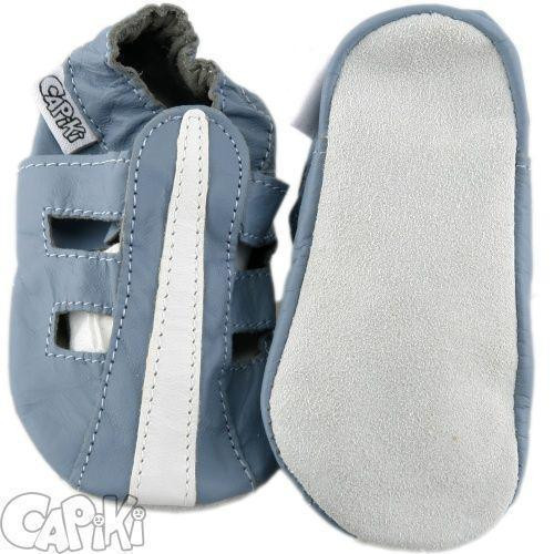Kožené capáčky 18-24 m (22/23) 15,5 cm Capiki
