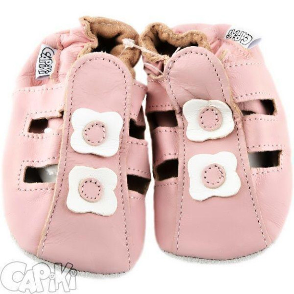 Kožené capáčky 18-24 m (22/23) 15,5 cm Capiki