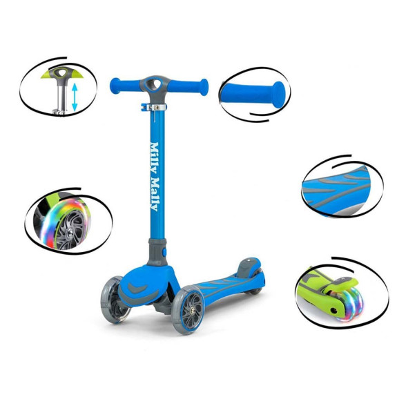 Detská kolobežka Scooter Boogie Milly Mally
