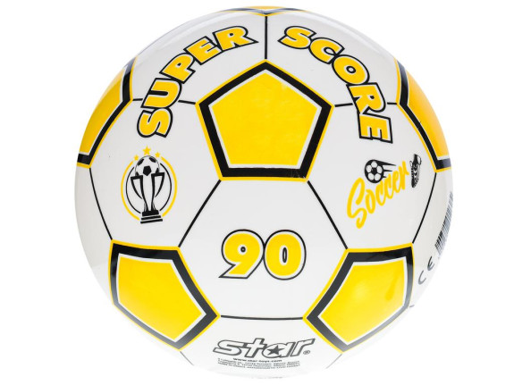 Lopta 23cm futbalová 5farebn 10m+ v sieťke