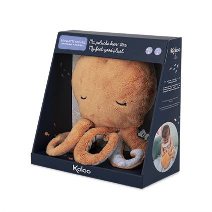 Petit Calme Plyšová chobotnica s levanduľovým vankúšom pre lepší spánok 29 cm Kaloo
