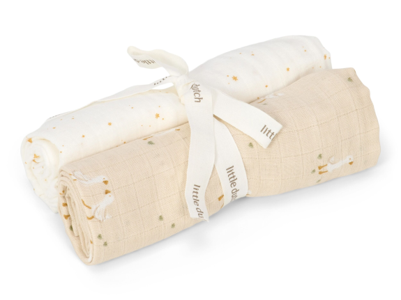 Plienky 70 x 70 cm 2 ks Little Dutch