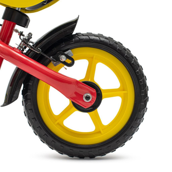 Detský balančný bicykel s brzdou Traveller Baby Mix