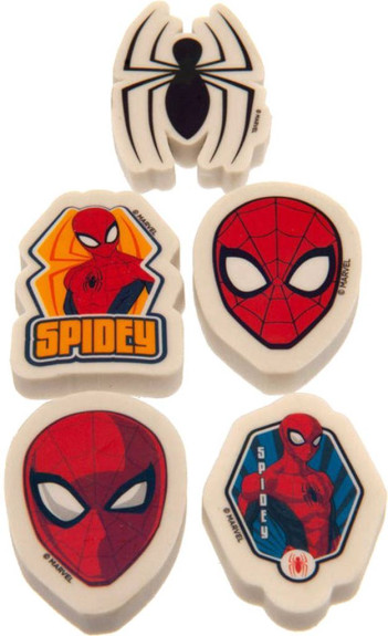 Set gúm Spider Man