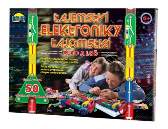 Tajomstvo elektroniky - Auto, loď 50 projektov