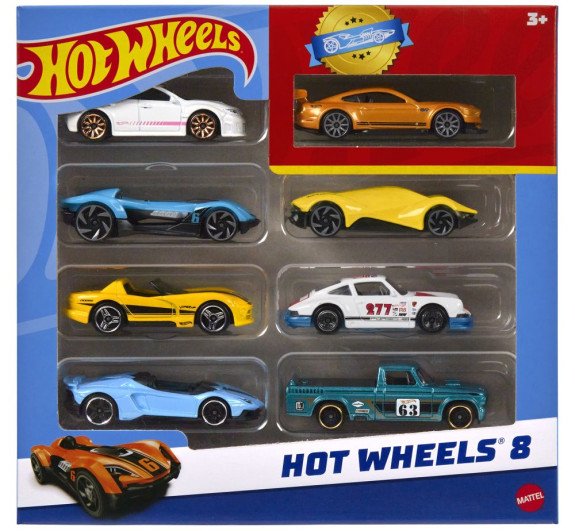 Hot Wheels angličák 8 ks