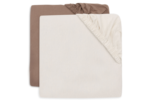 Prestieradlo napínacie 40/50 x 80/90 cm, 2 ks Jollein