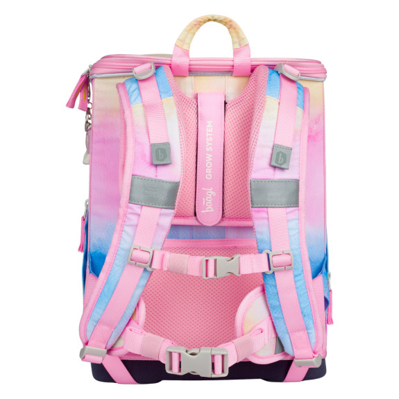 Set 3 Zippy plus Rainbow Unicorn: aktovka, peračník, sáčok Baagl