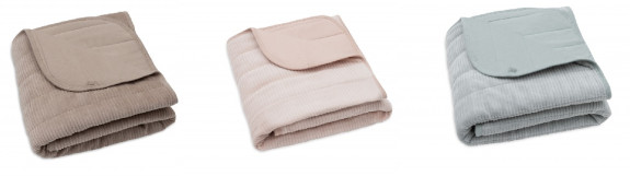 Deka 75 x 100 cm Velvet Rib Jollein