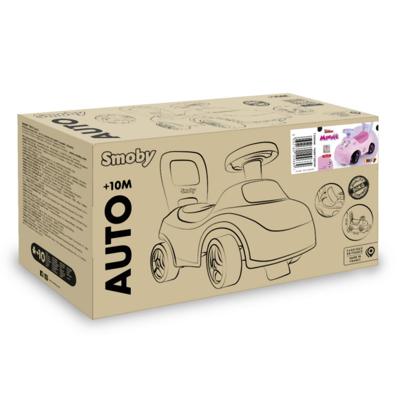 Odrážadlo Auto Minnie