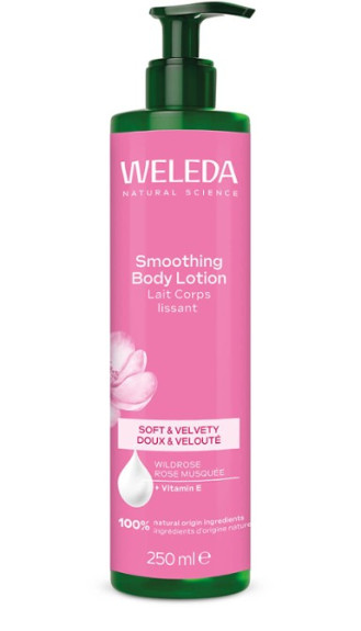 Zjemňujúce telové mlieko s Divokou ružou 250 ml Weleda
