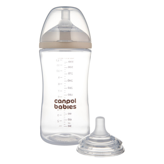 Fľaša antikoliková Natural Shape 260 ml Canpol babies