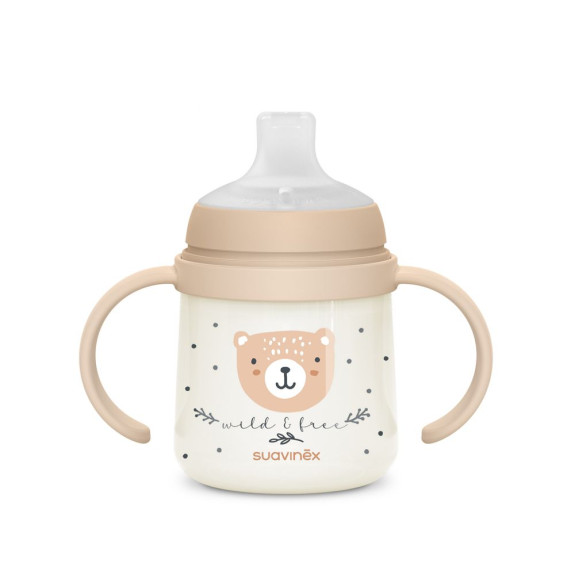 Prvá fľaša s uškami Wild & Free 150 ml Suavinex