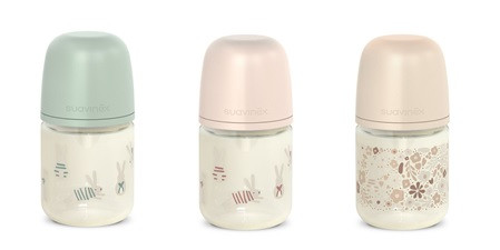 Fľaša sklo 120 ml fyziologická SX PRO +0 SF Wonderland New Suavinex